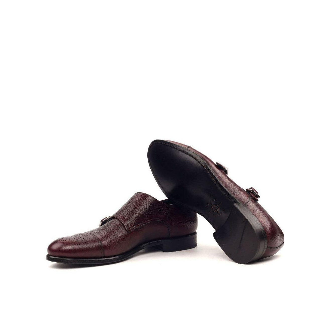 Regal Rendezvous Double Monk Shoe Burgundy