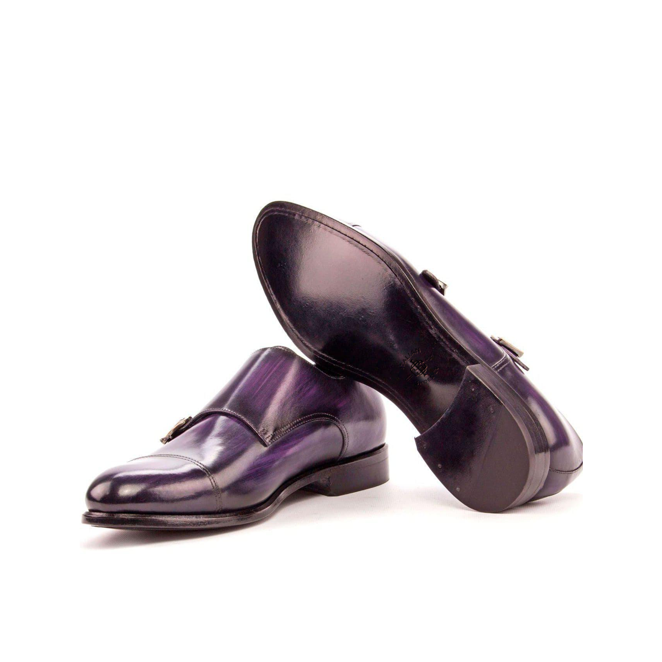 Urban Utopia Double Monk Shoe Purple