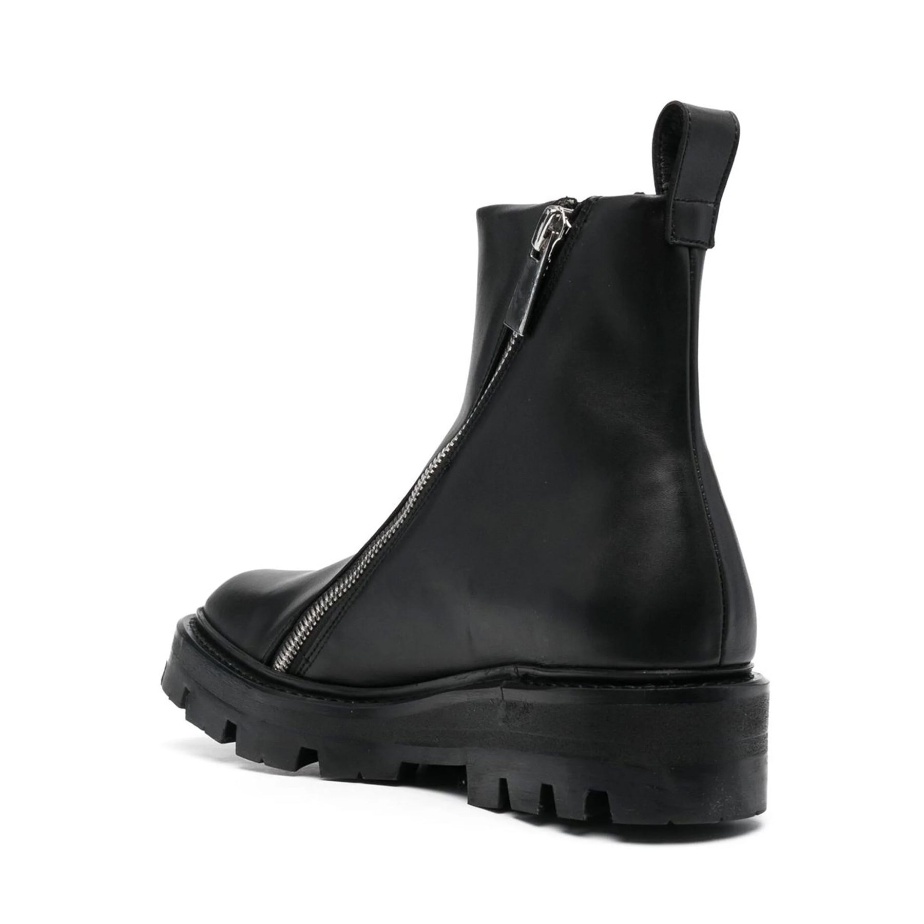 Double-Zip Ankle Boots