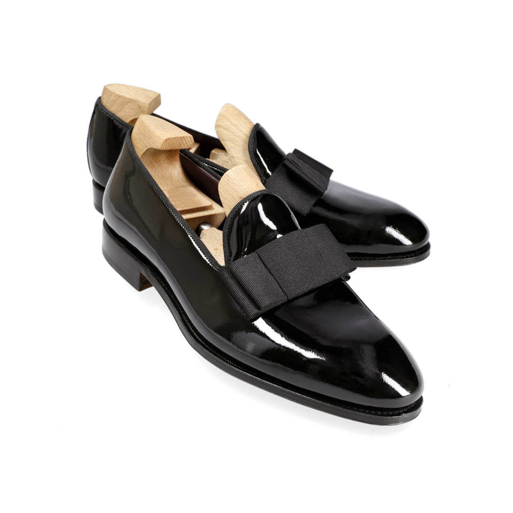 Black Patent Opera Pumps