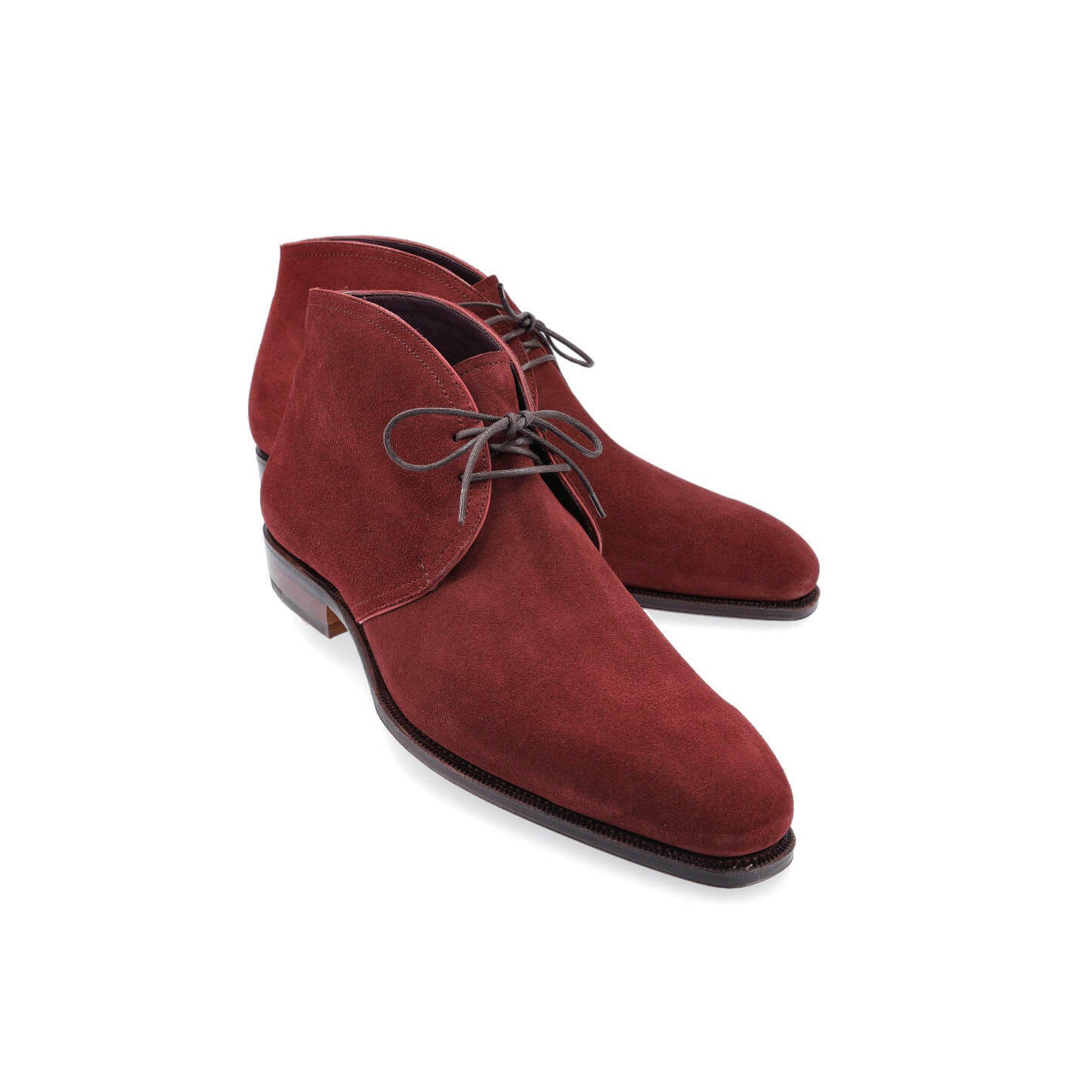 Burgundy Chukka Boots