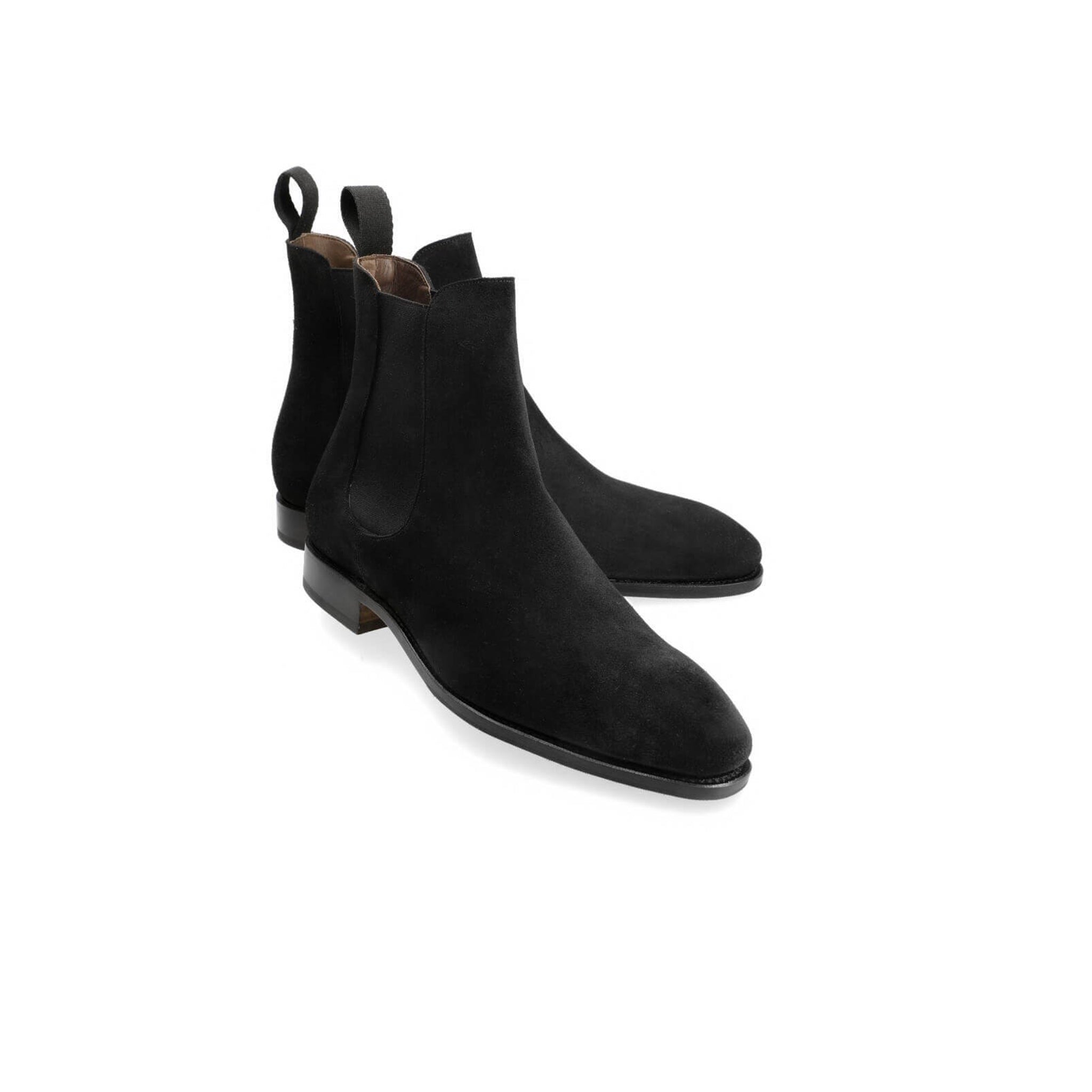 Coal Single Collar Chelsea Boots