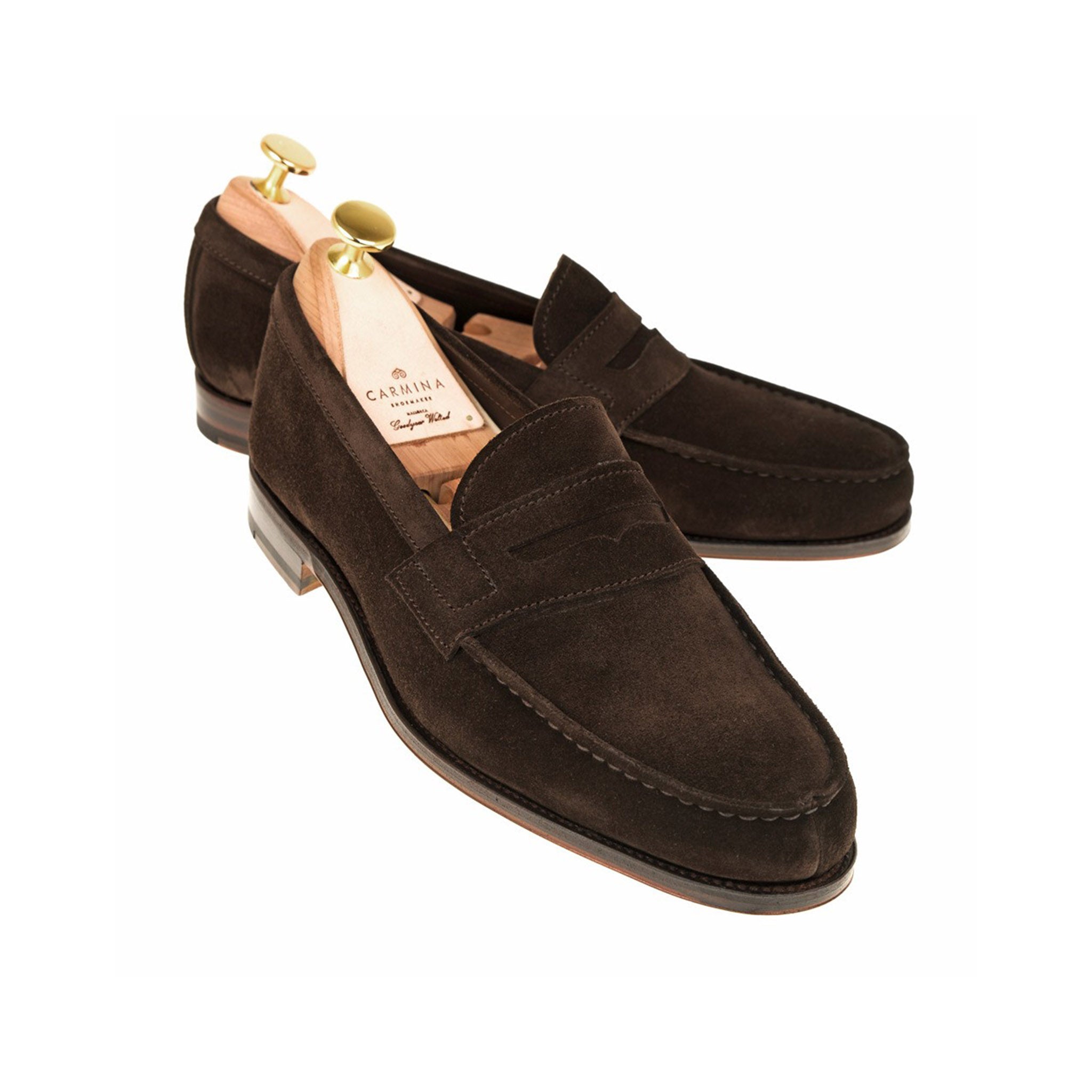 Dark Cocoa Leather Penny Loafer