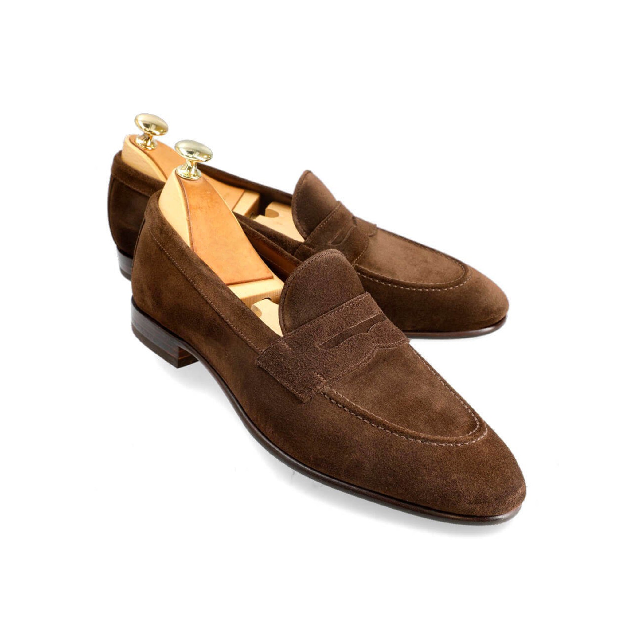 Deep Oak Penny Loafers