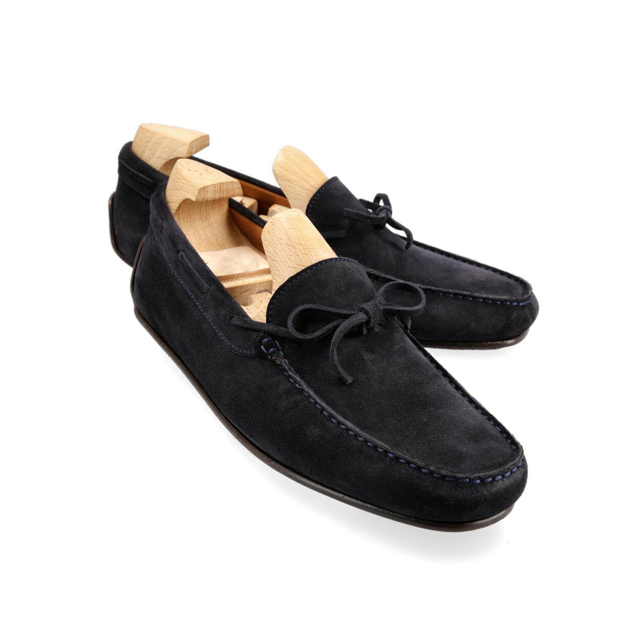 Matteo Midnight Leather Tassel Loafer