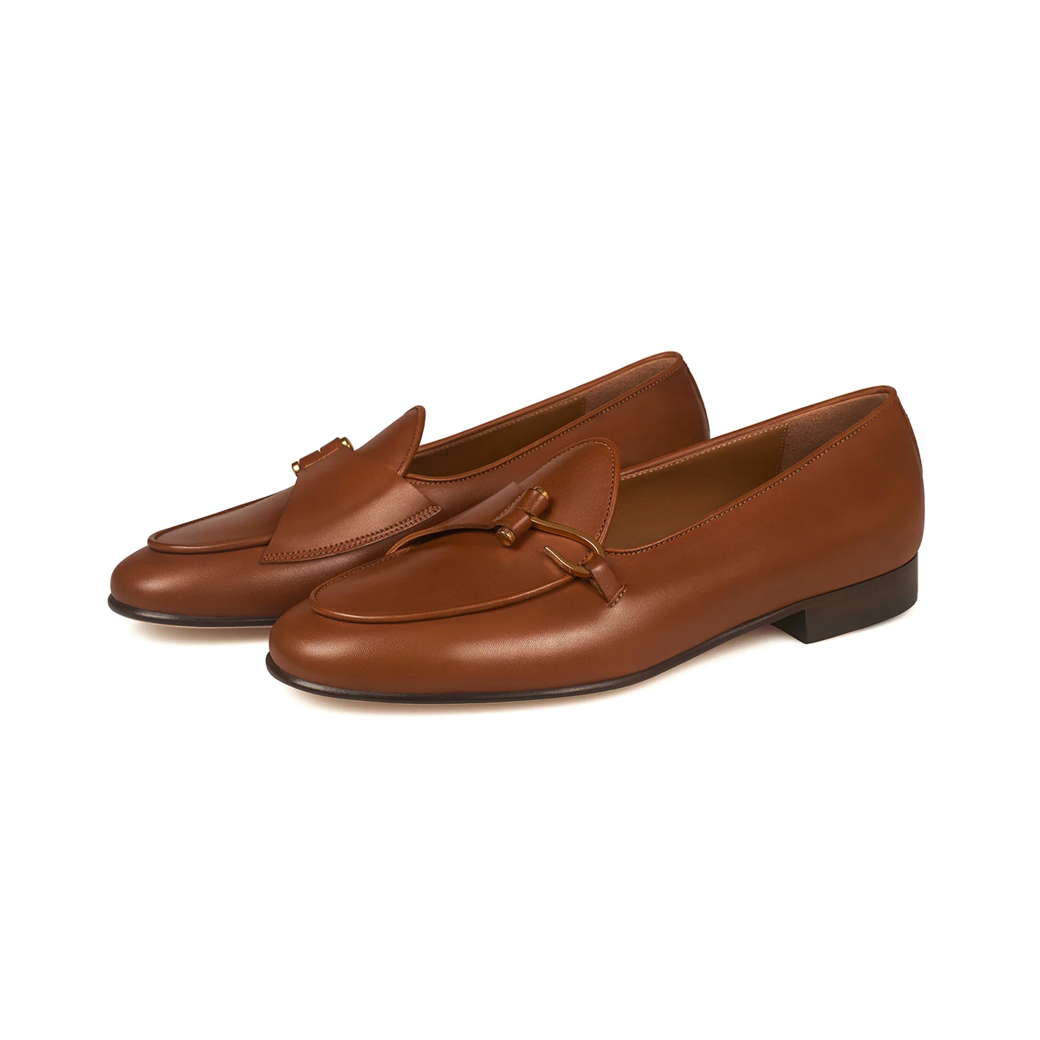 Tan Brown Tassel Loafers