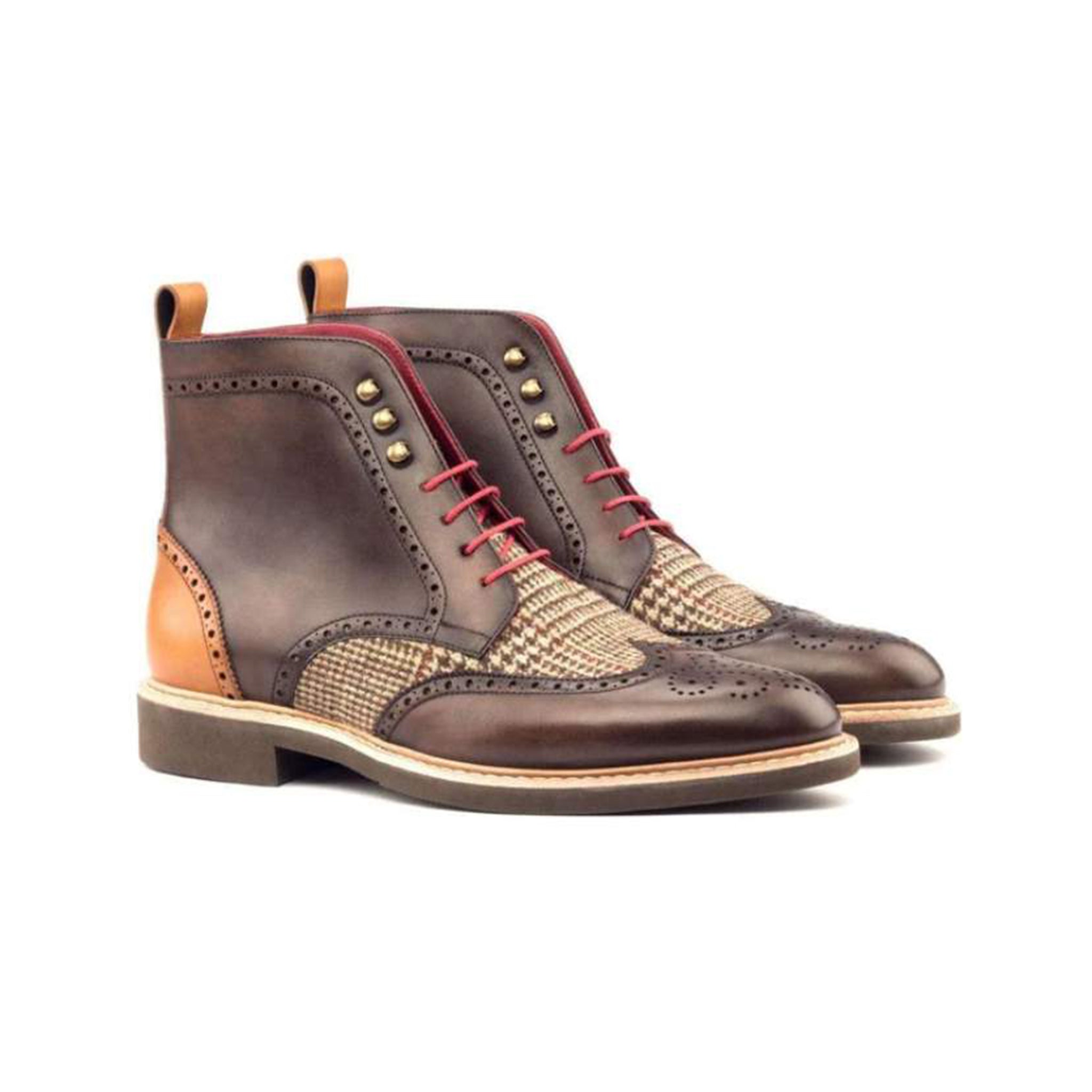 Military Brogue Boot