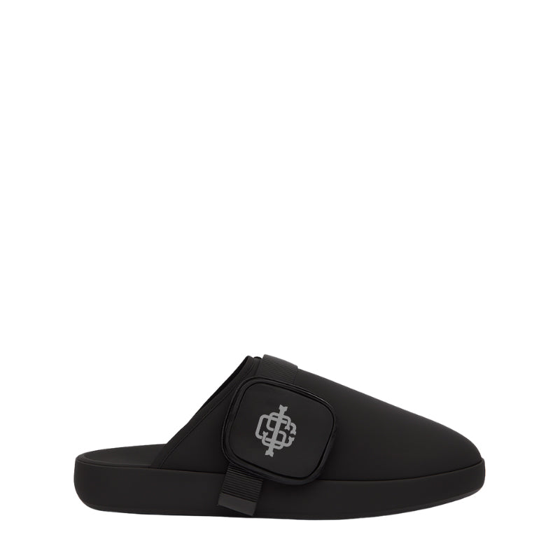 Italian Black Luxe Mule for Men's