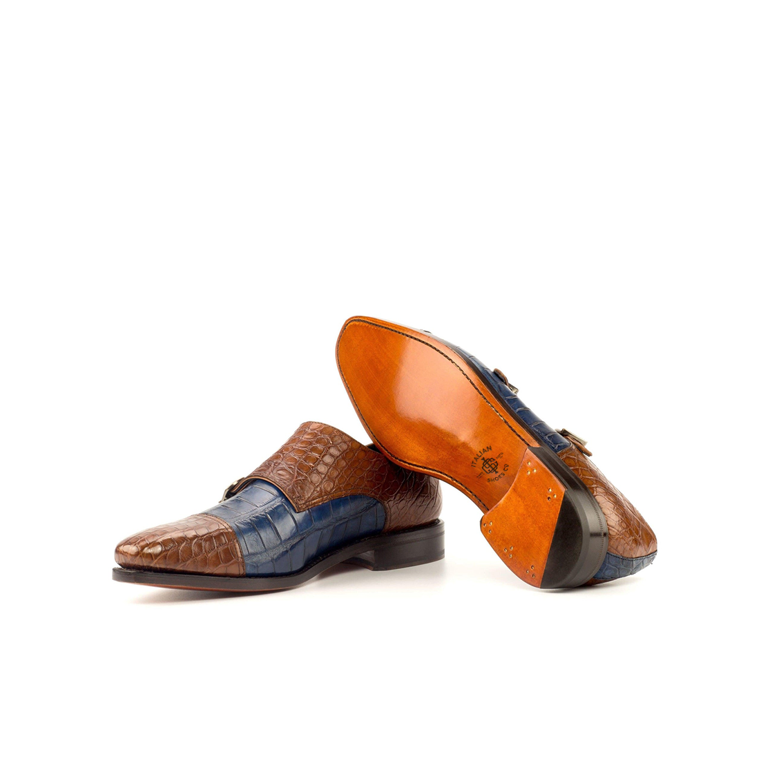 Radiant Riddle Monkstrap Shoe Navy