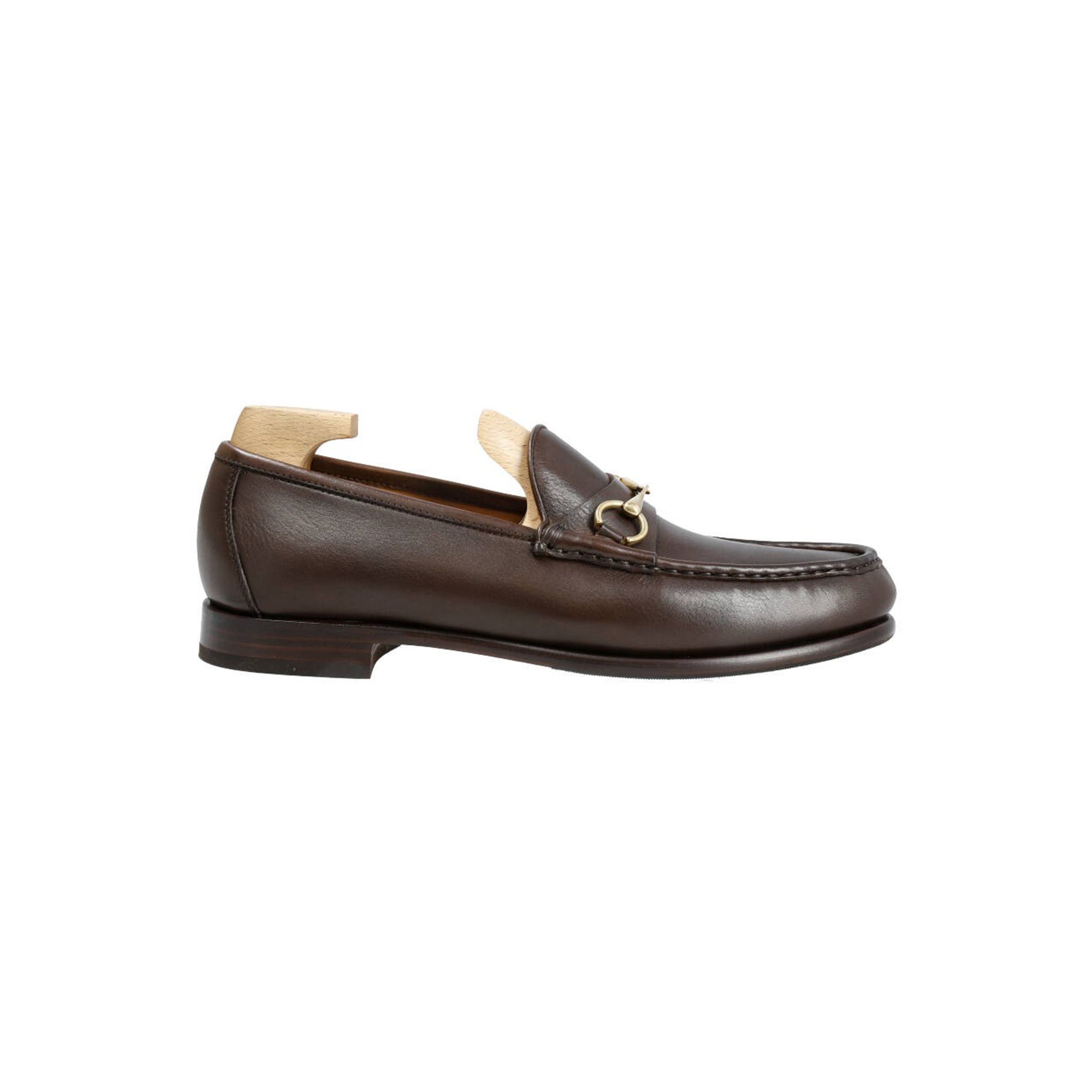 Rusty Brown Horsebit Loafers