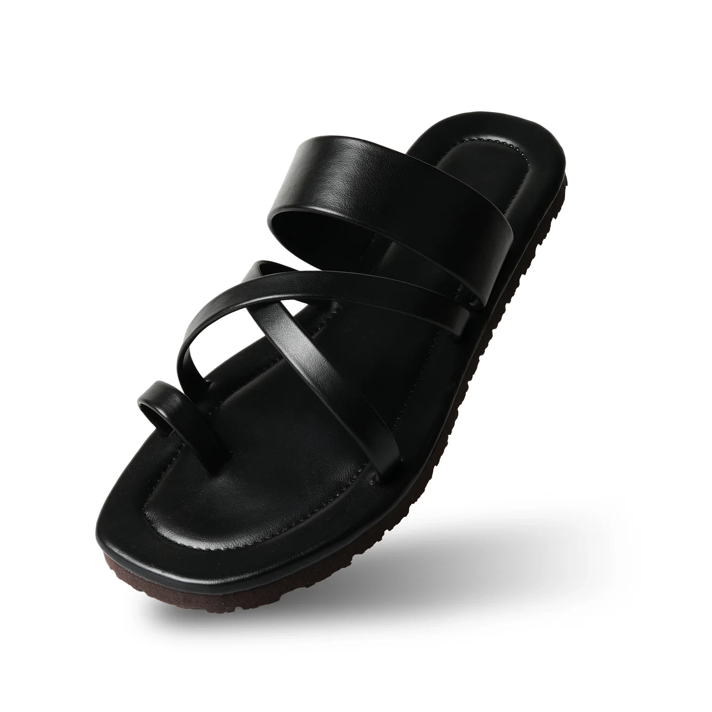 Strappy Sandals - Vintage Black