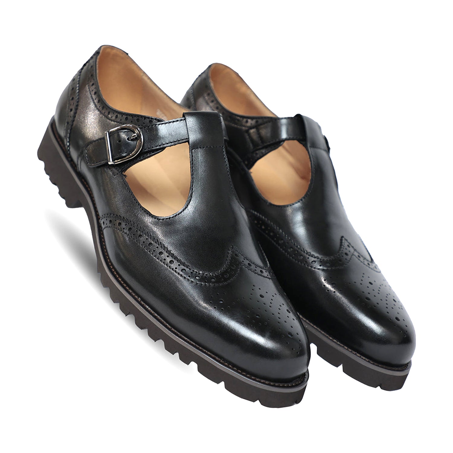Churchill Black Sandal