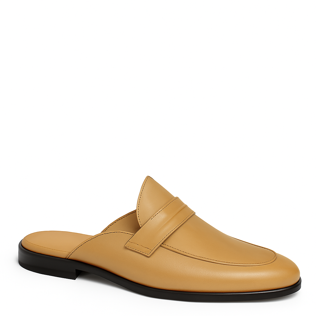 Single Strap Elegant Mule Black