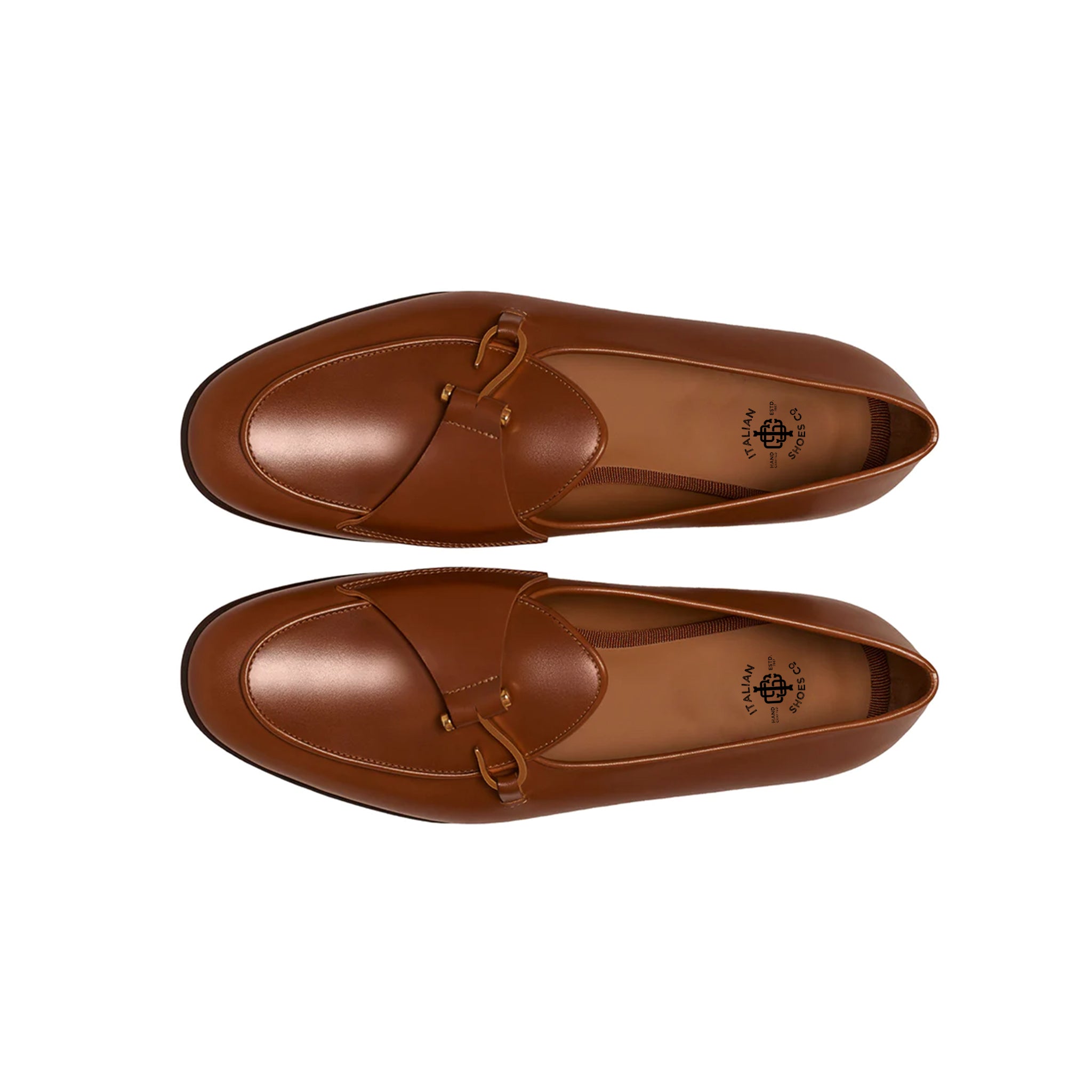 Tan Brown Tassel Loafers