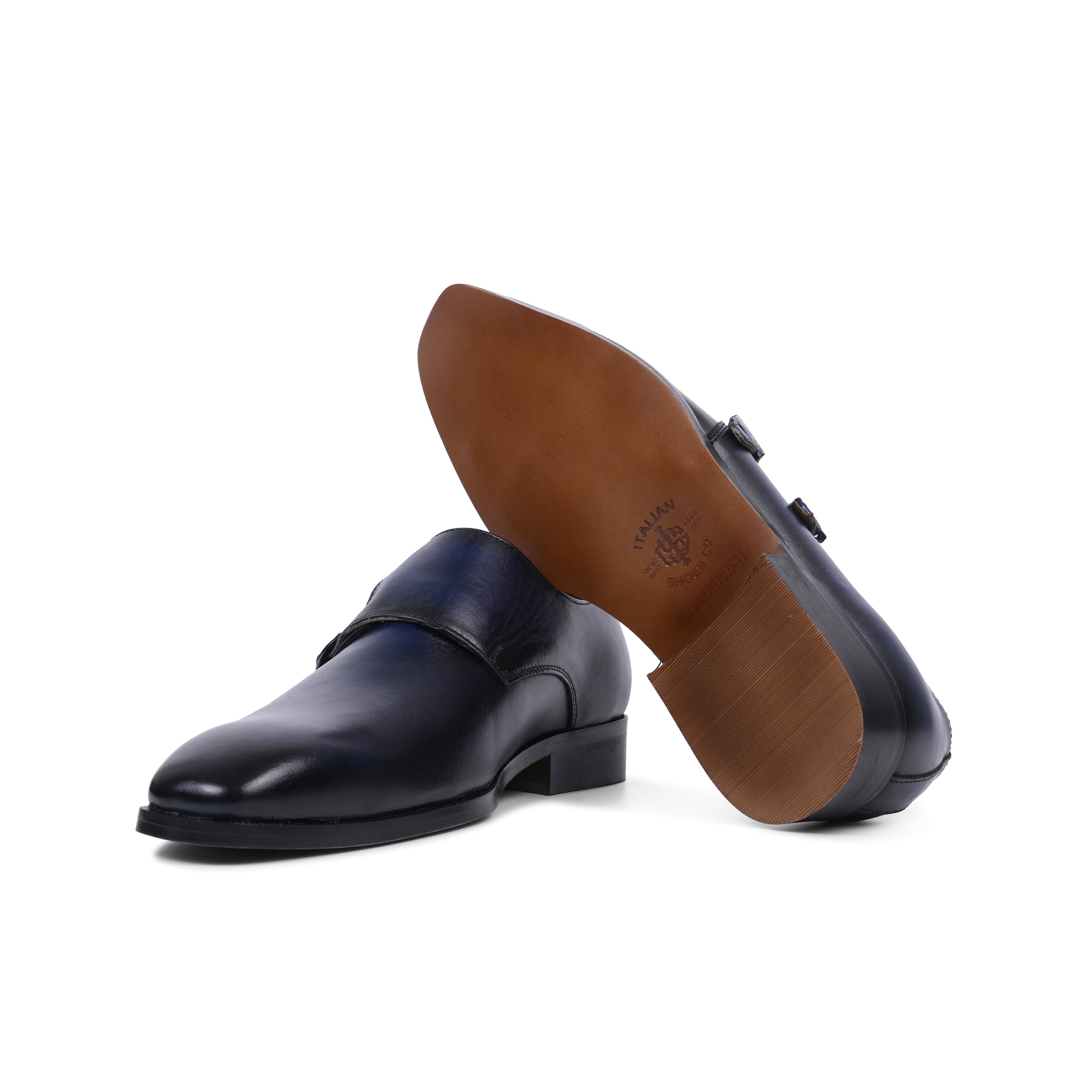 Taylor Welch MonkStrap Shoe Navy