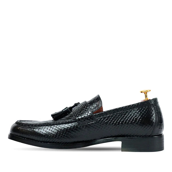 Dominator Tassel Burgundy Slip On Loafers