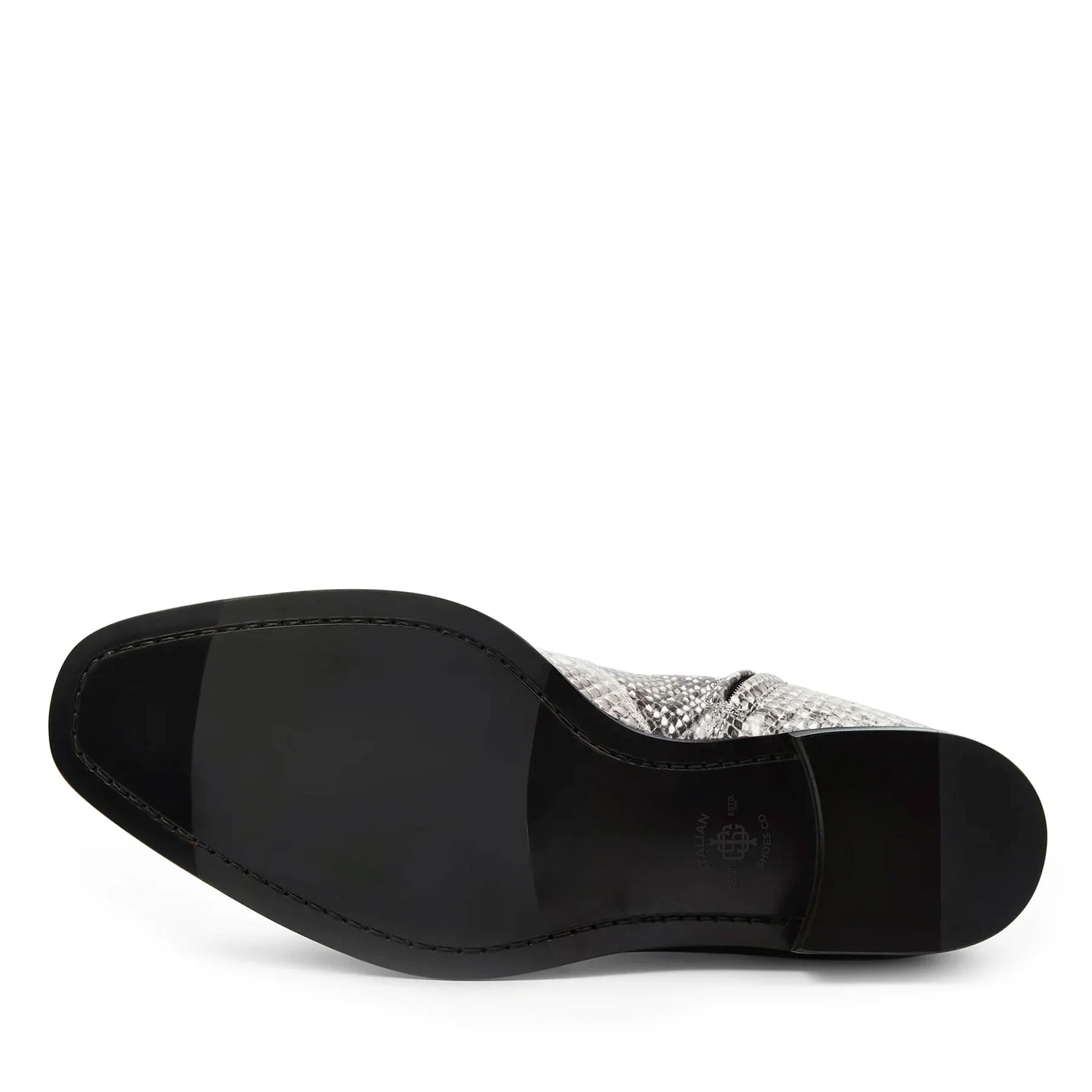 Side Zip Boot Snake Leather