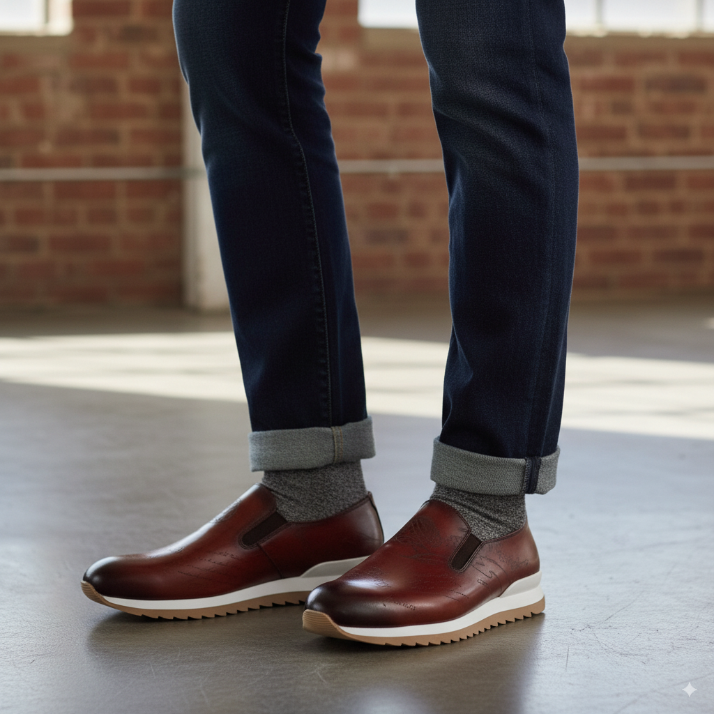 Cory Anderson Brown Sneaker