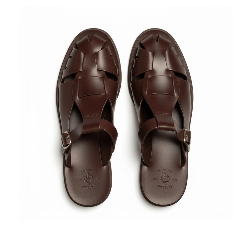 Men's Fisherman Mule Brown