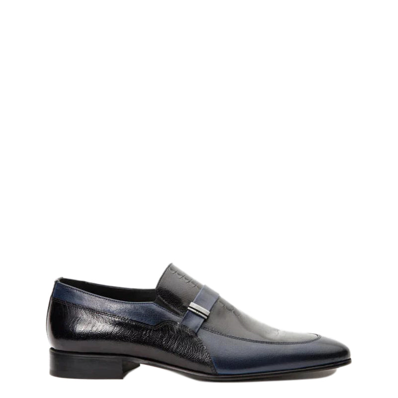 Brown Leather Bit Loafer Shoe