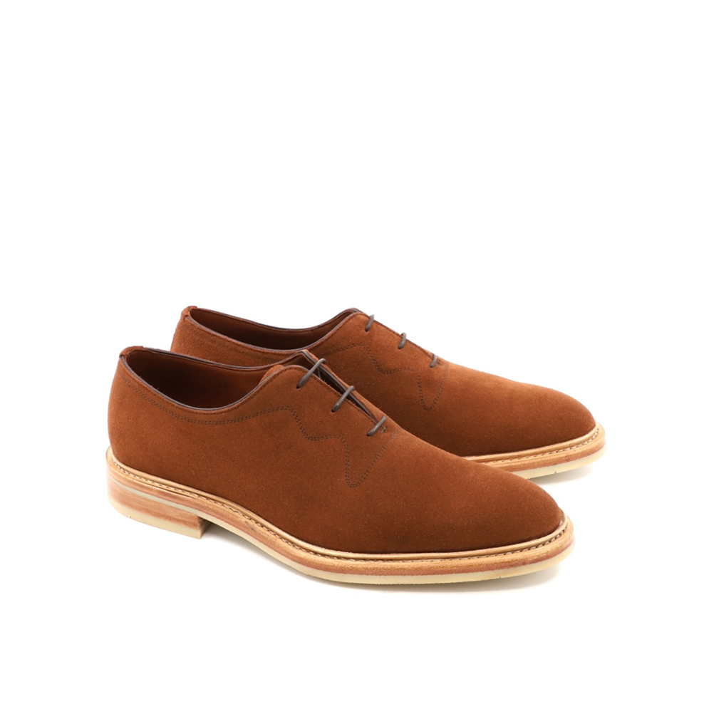 Mabel Charles Lace-Up Leather Oxford Shoes