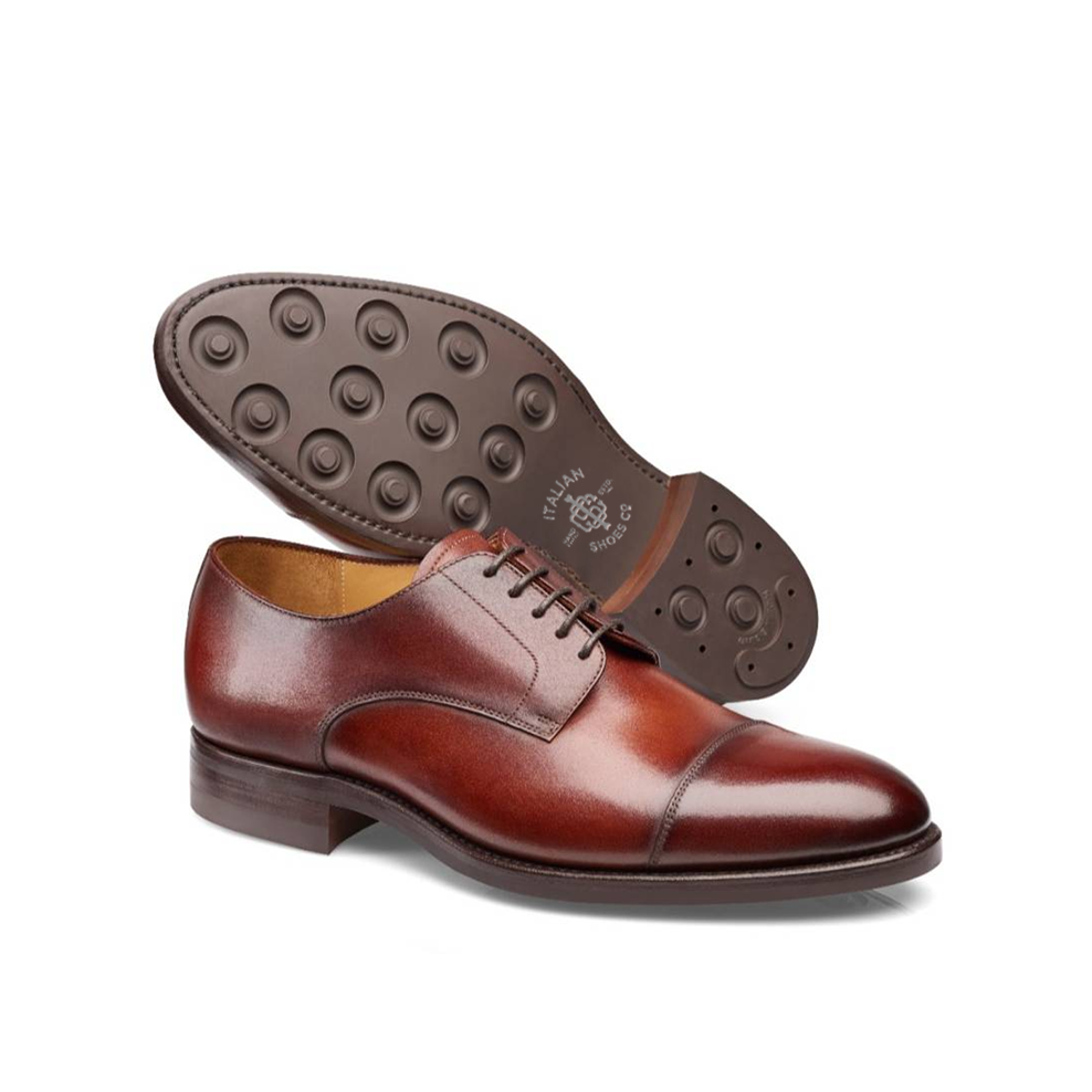Leslie Randolph Leather Lace-Up Oxford Shoes