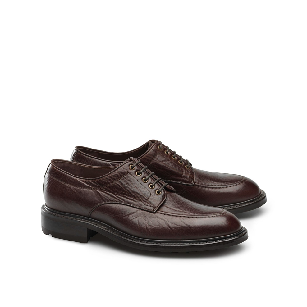 Lavonne Trujillo Leather Lace -Up Oxford Shoes