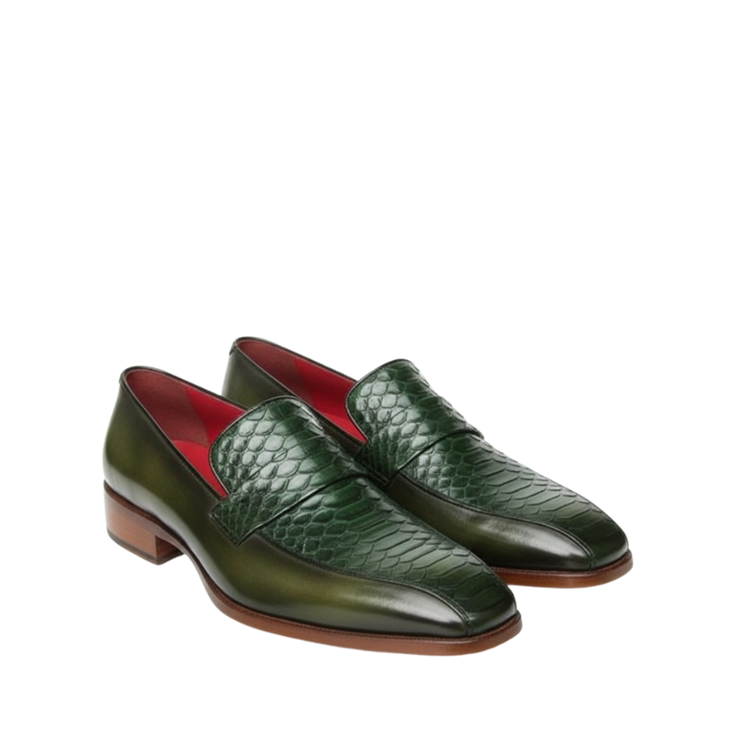 Men Textured Stylish Leather Tassel Loafers