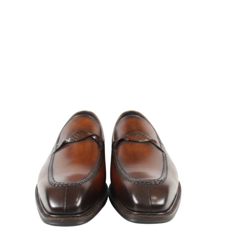 Stylish Premium Leather Brown Leather Loafers