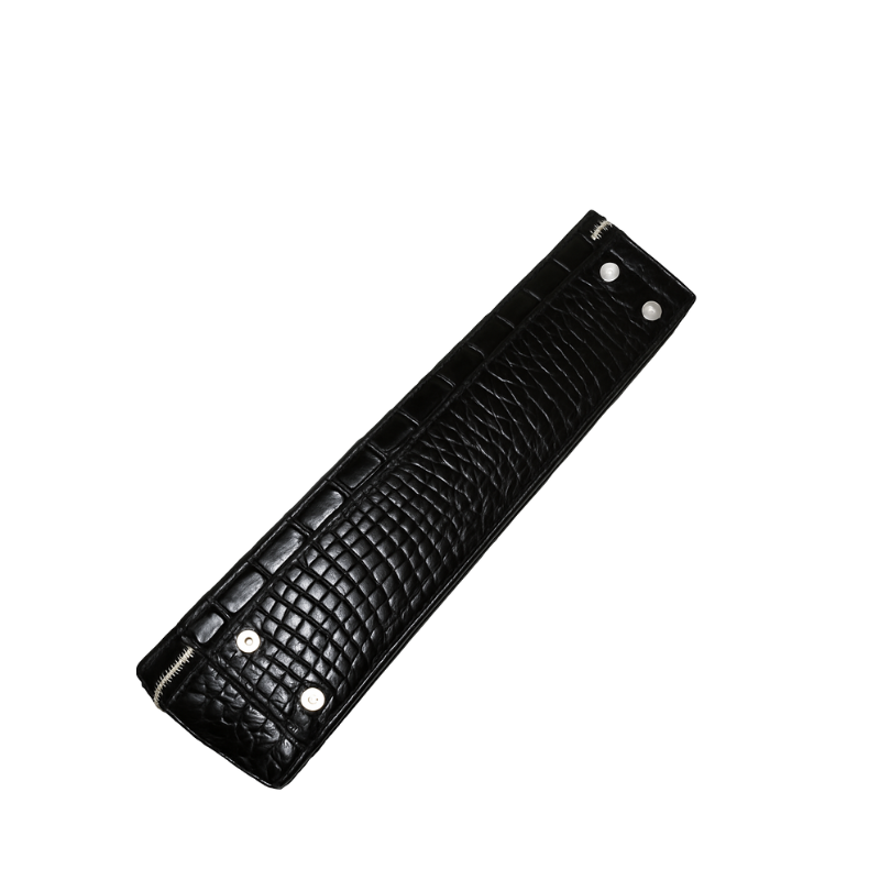 Luxury Croco Leather Brown Men's Luxury Briefcase Casual Bag