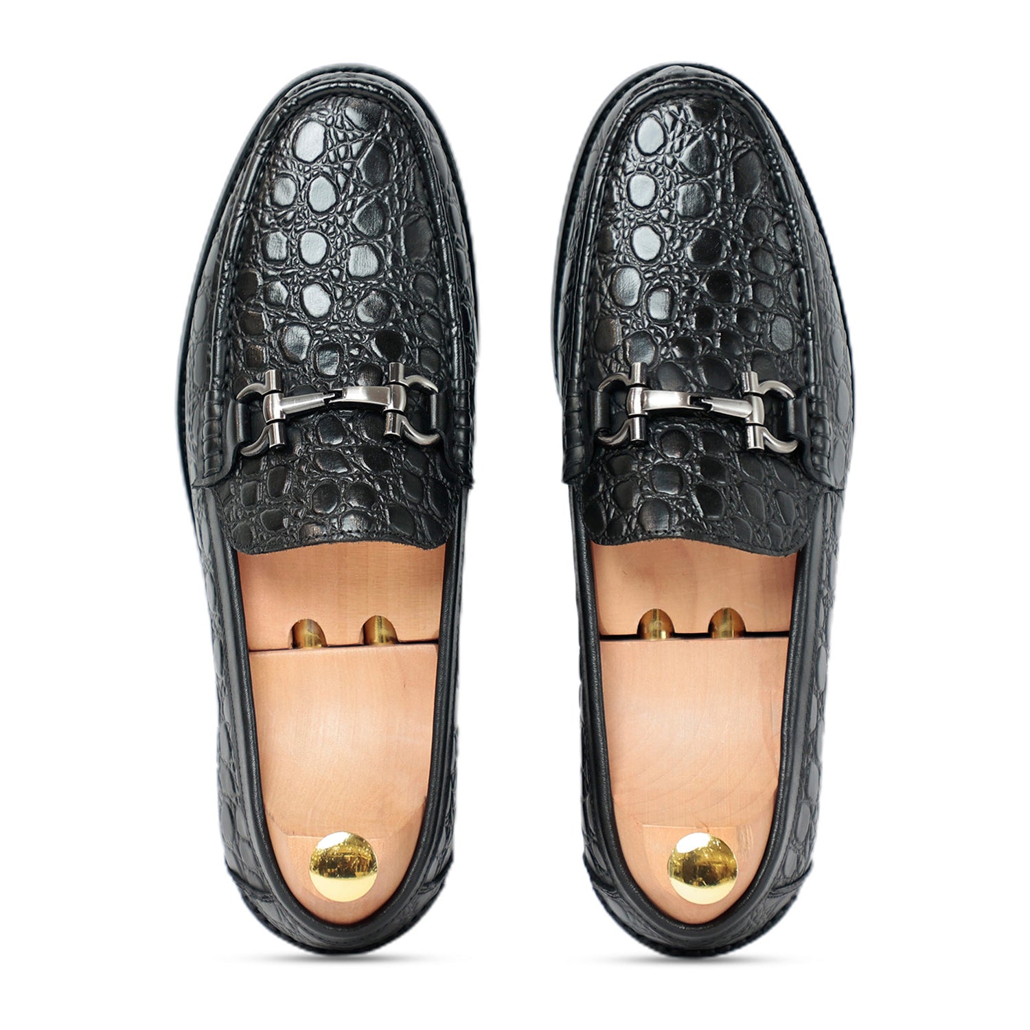 Sedan Black Croro Shoes