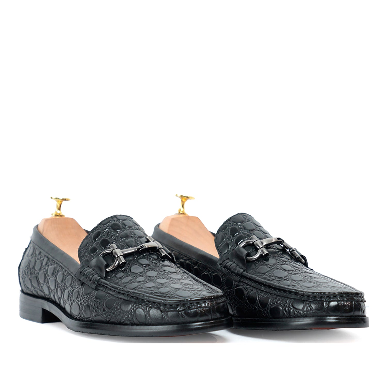 Sedan Black Croro Shoes