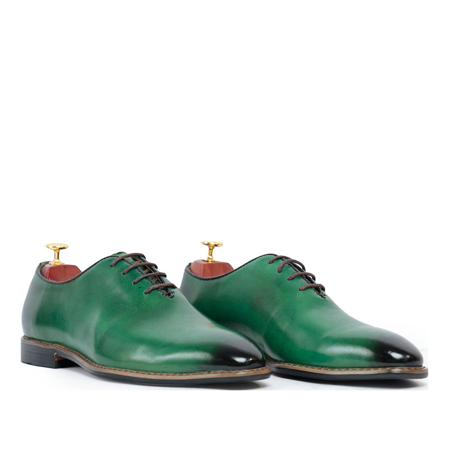 Zurich Green Oxford Shoe