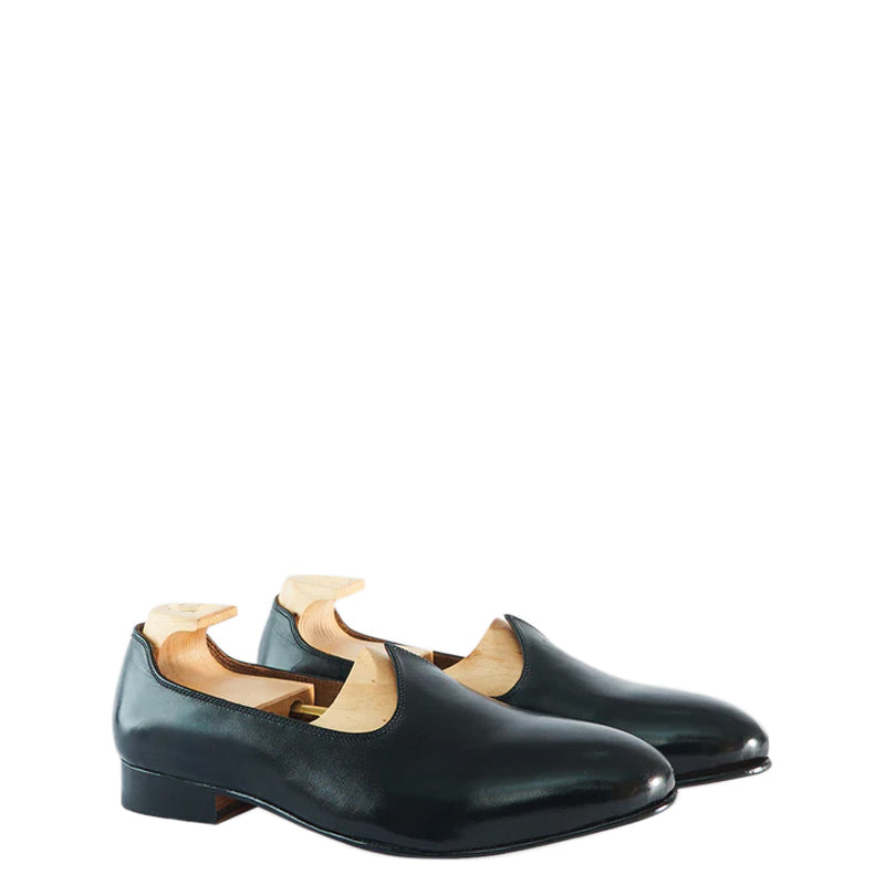 Leather Black Mens Jalsa Black Jutti