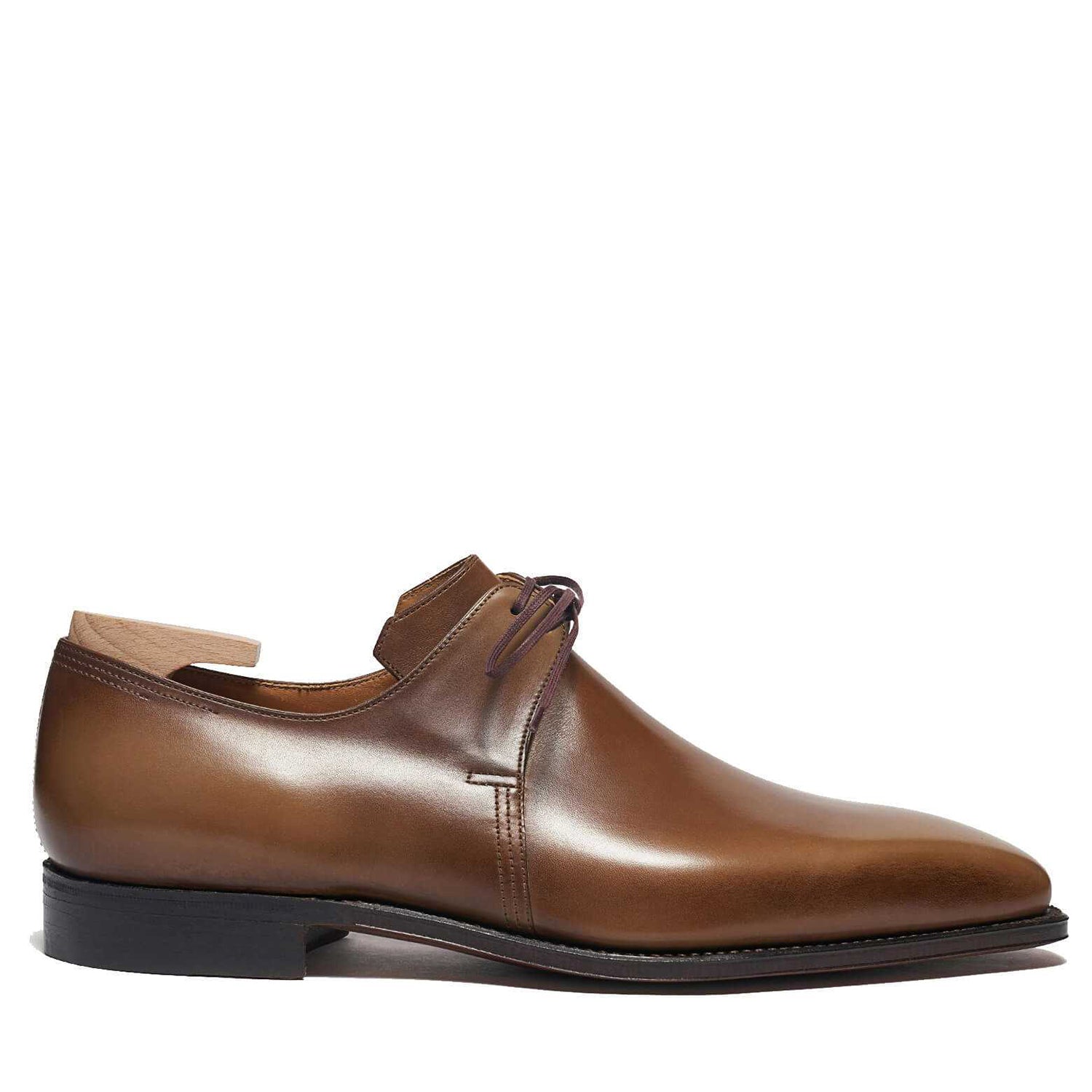 Old Wood Calf Leather Shoes