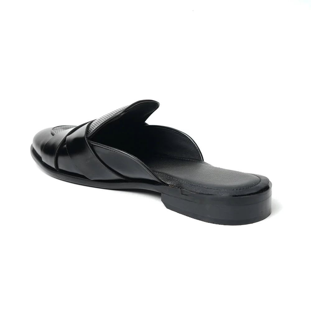 Limited Edition X Mule - Black Leather