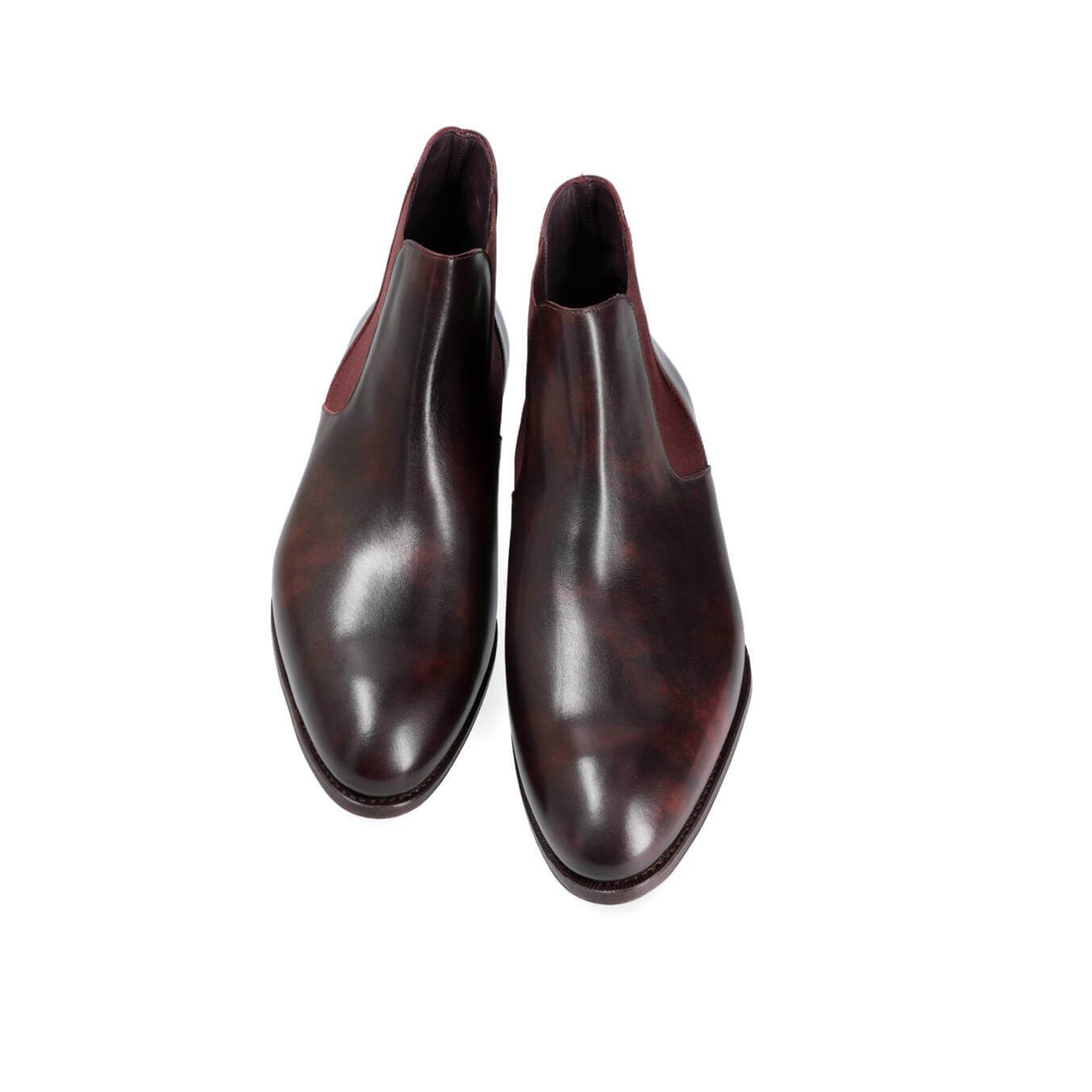 Burgundy Chelsea Men's Boots
