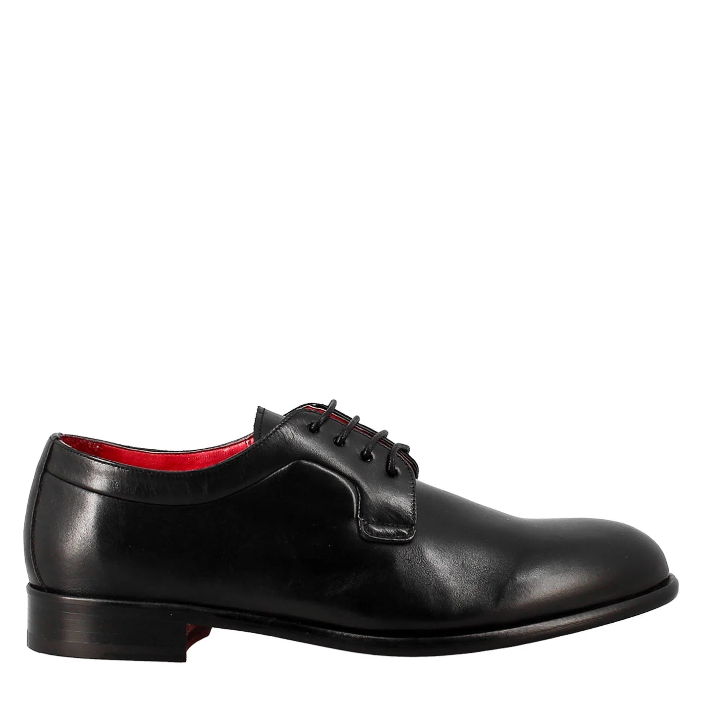 Classic Derby Black with Smooth Leather