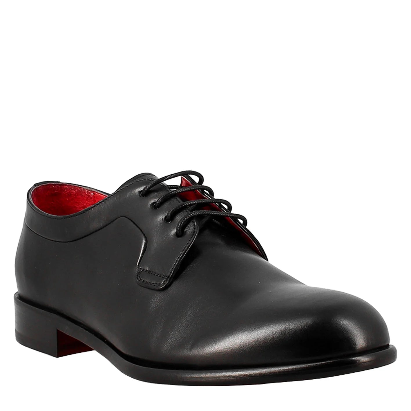 Classic Derby Black with Smooth Leather