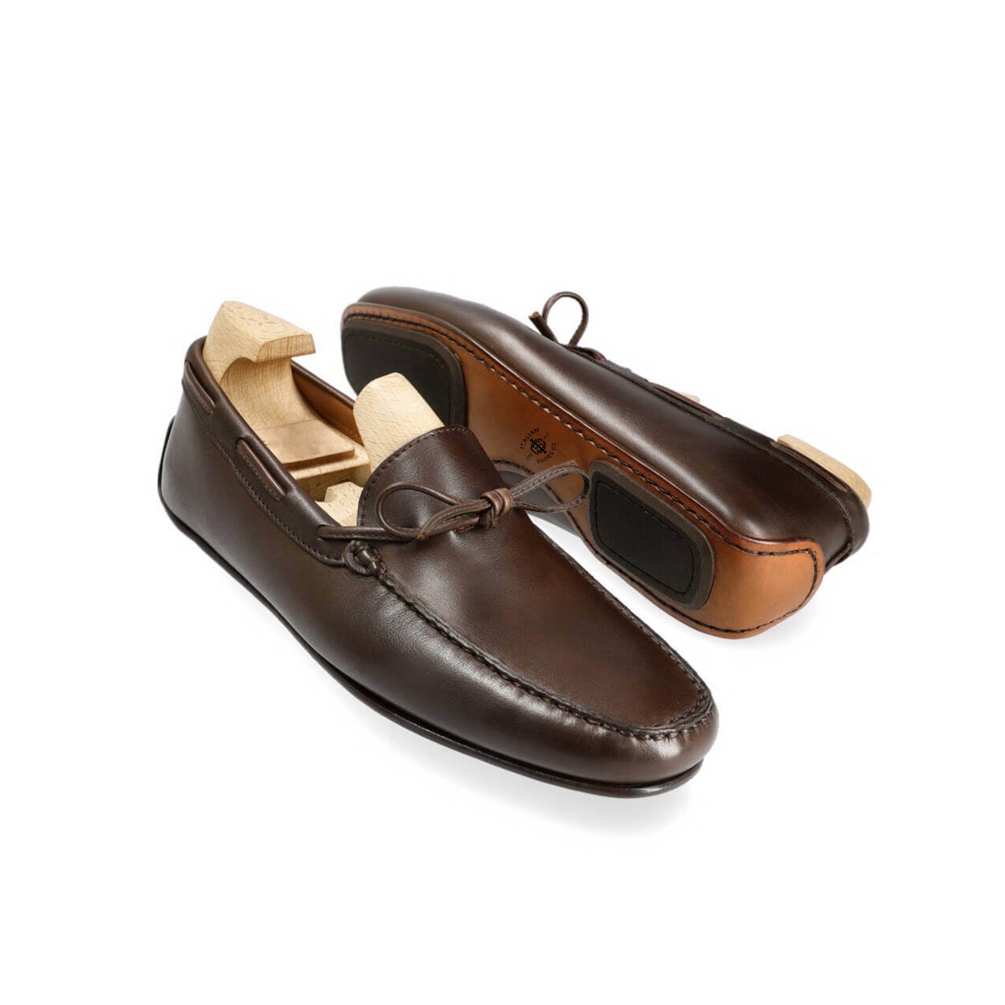 Brown Funchal Leather Loafers