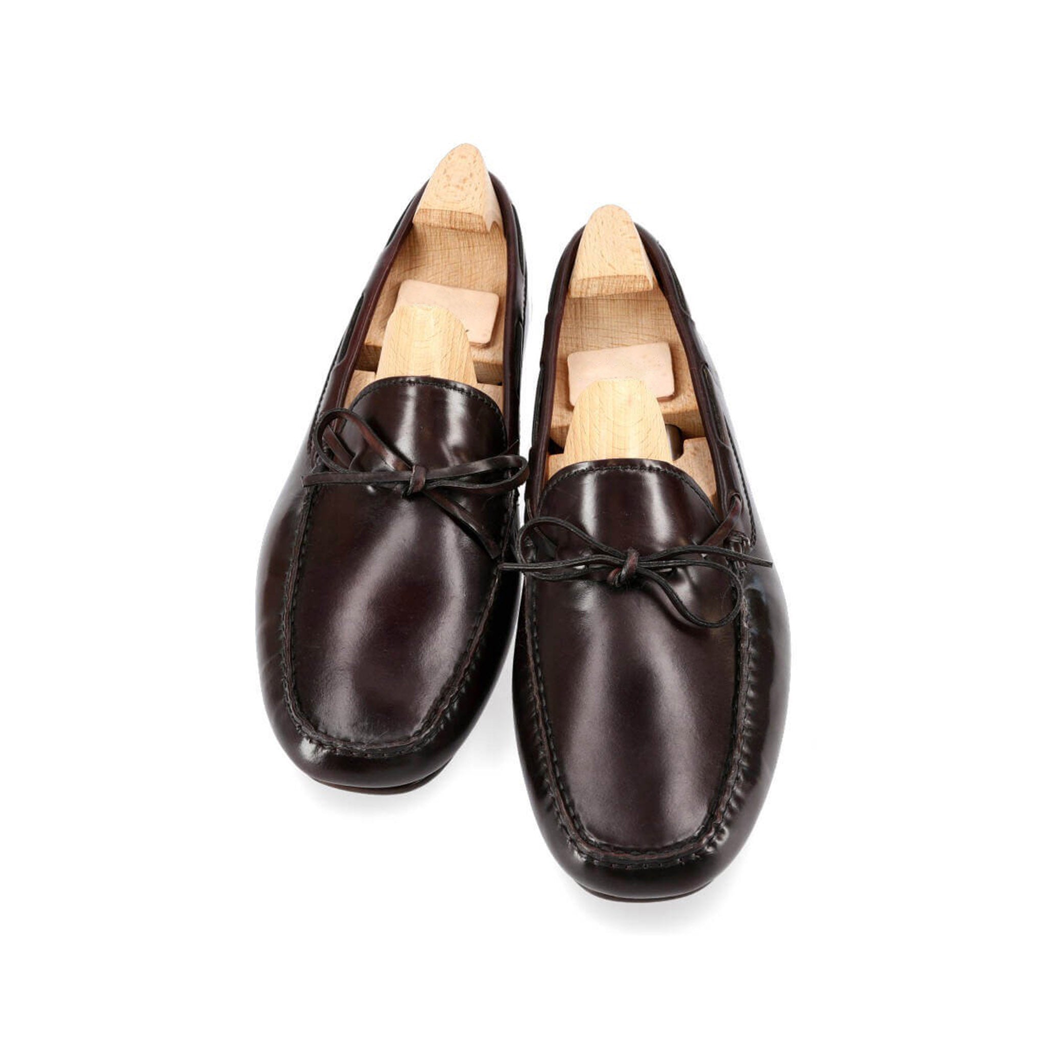 Dark Burgundy Tassel Loafers
