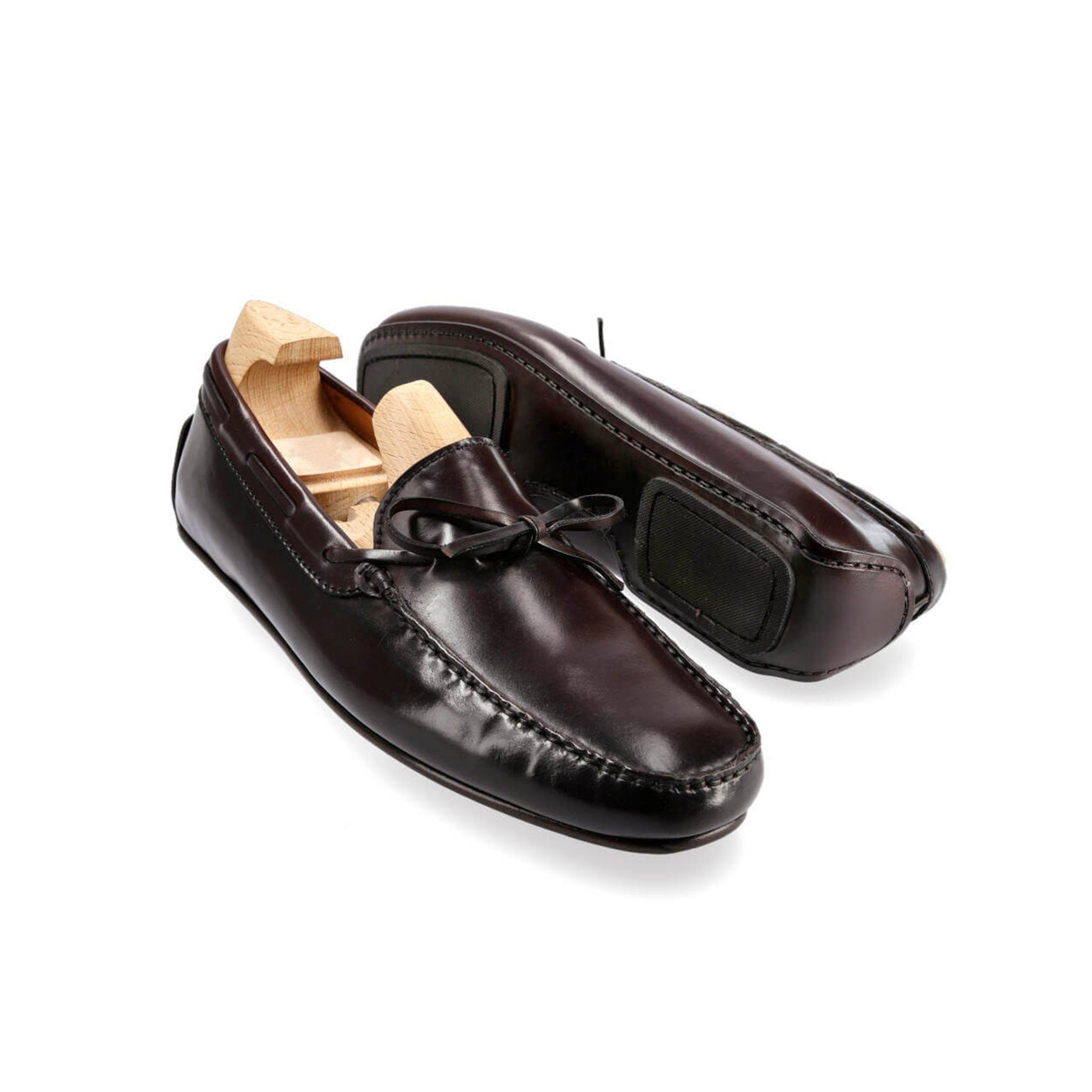 Dark Burgundy Tassel Loafers