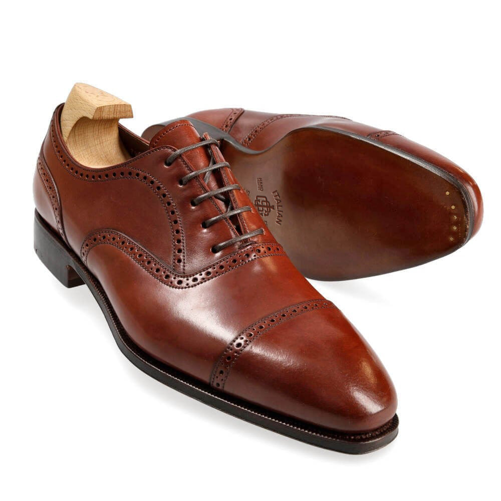 Polished Leather Formal Oxford Shoes