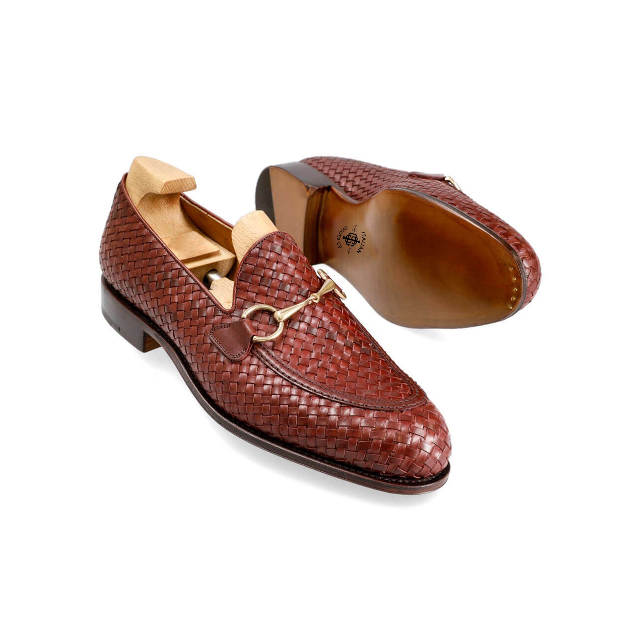 Vegano Braided Loafers