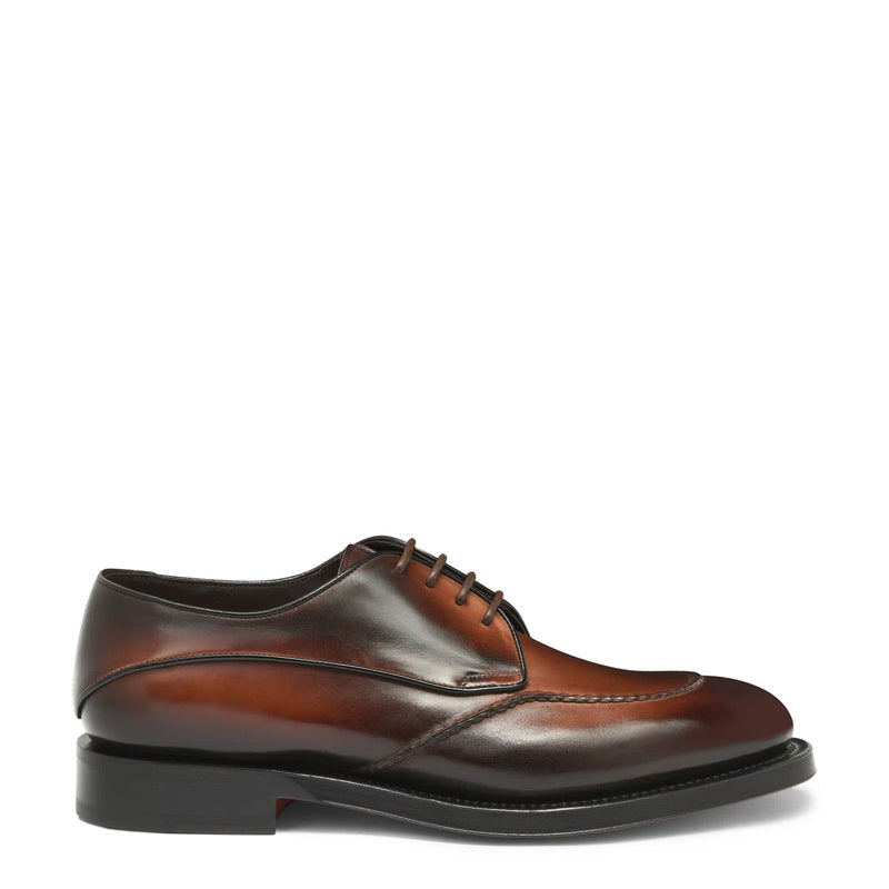 Premium Leather Derby Shoe For Men
