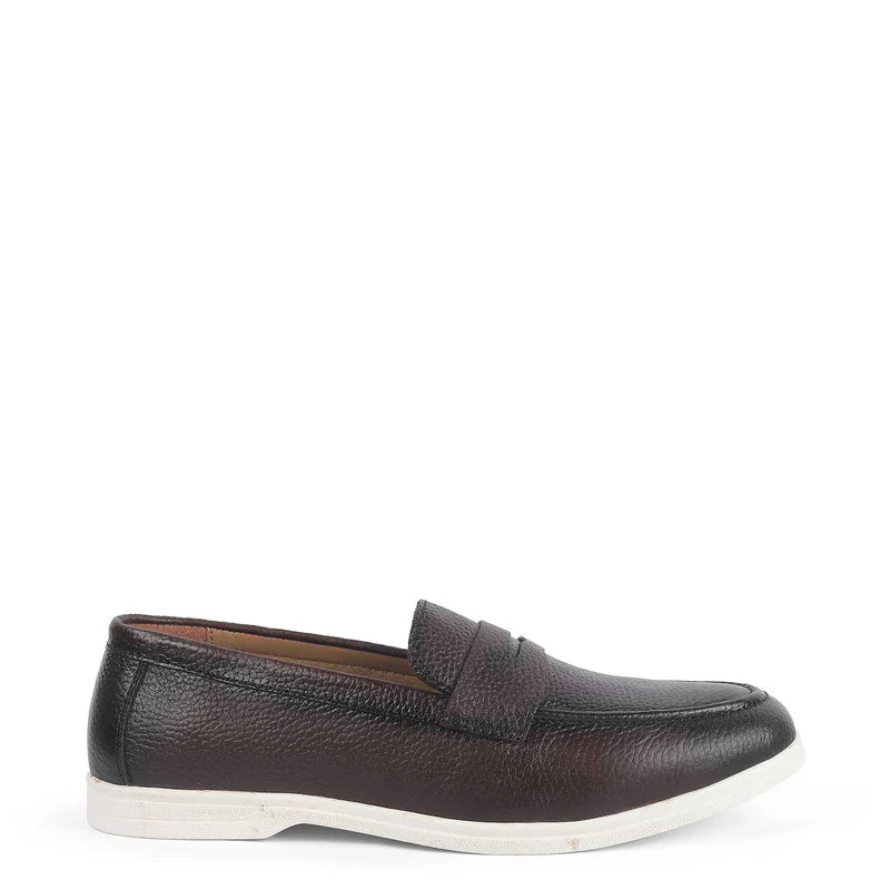 Classic Penny Leather Driving Brown Loafer