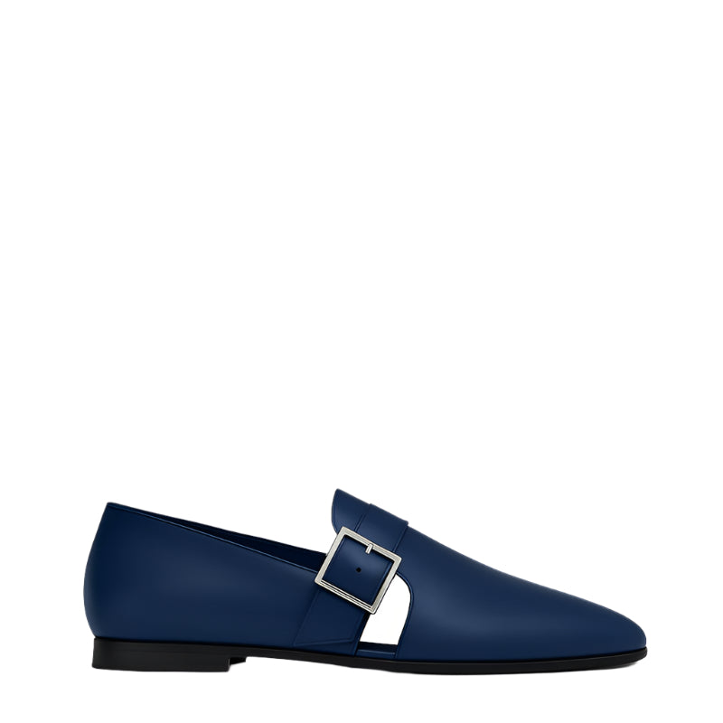 Mamie Frye Loafers in Blue