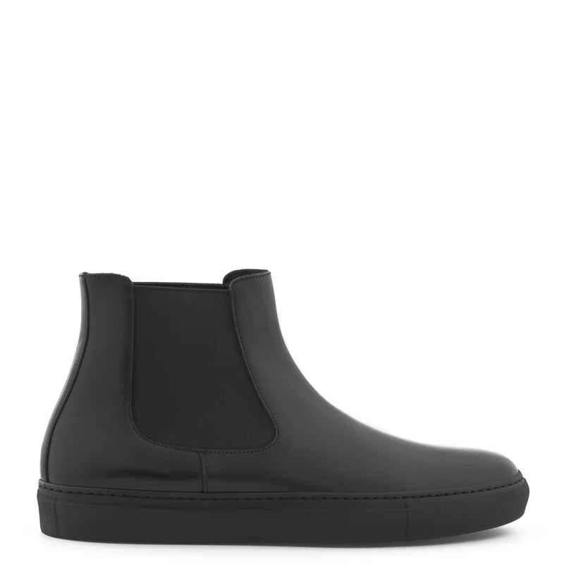 Leather Chelsea Ankle Boots For Men