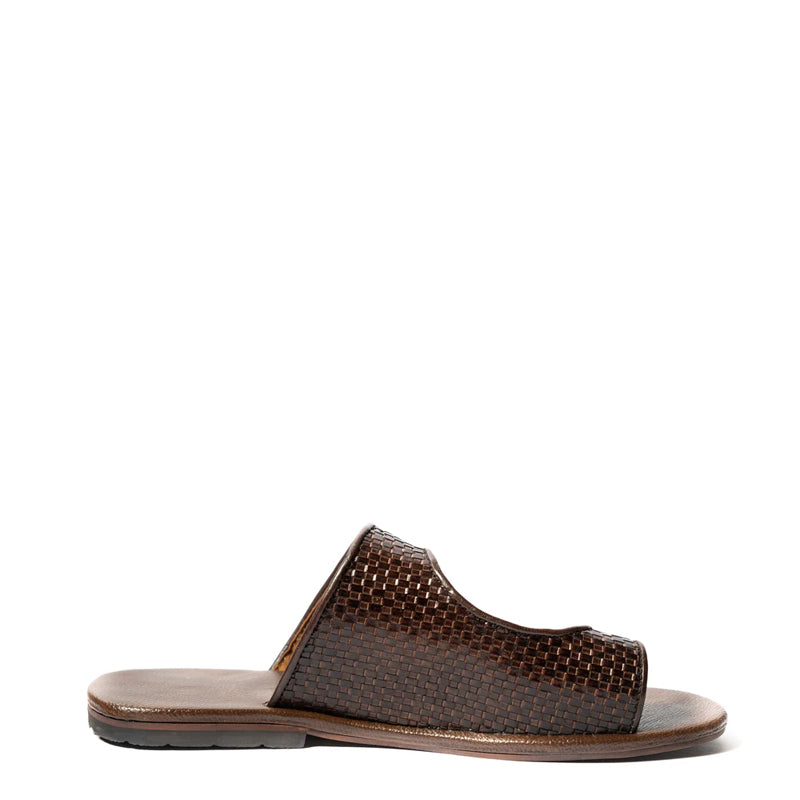 Handmade Woven Solid Leather Slippers