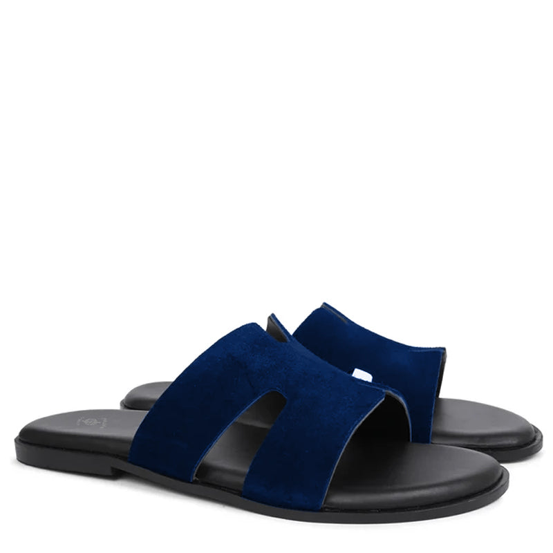 Suede H Style Slip On